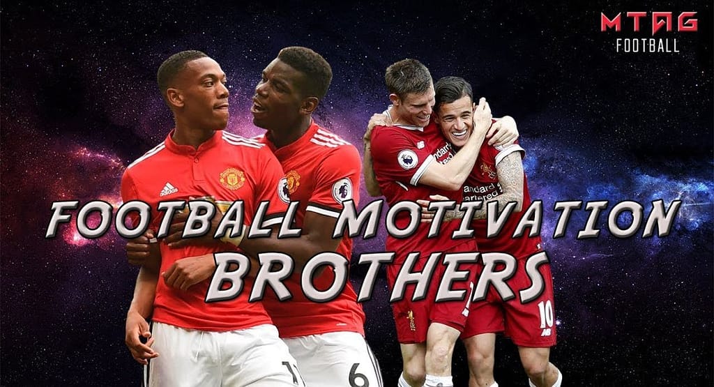 "Football Bros celebrate a victory in the UEFA Champions League as SK Sturm Graz secures a 1-0 win against RB Leipzig. Two teammates embrace joyfully, with 'Chukwiani' visible on the jersey, highlighting the intense emotions of the match. The TNT Sports highlights graphic displays the final score and team logos."