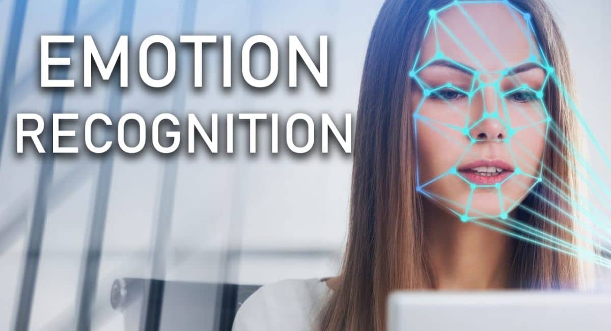 "Emotion Recognition AI for Enhancing Player-Coach Communication, showcasing advanced facial mapping technology detecting emotional states through real-time analysis, aimed at improving sports training and performance monitoring."